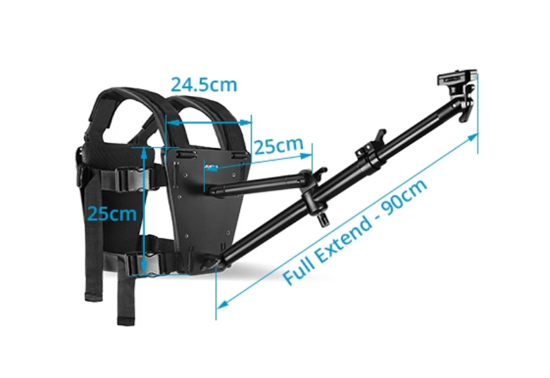 DSLR Camvest Hands-Free Front & Rear Body